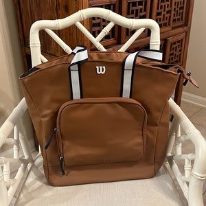 Wilson Tennis / Pickle Ball Tote (NWOT)